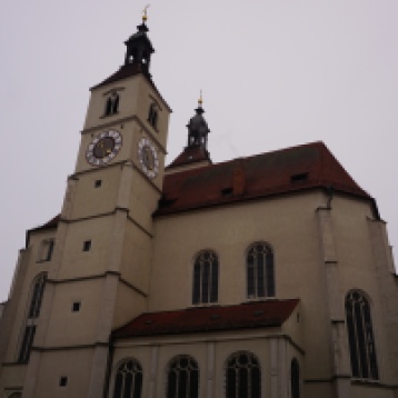 New Parish Church in Regensburg.