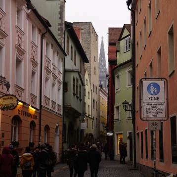 Regensburg old city